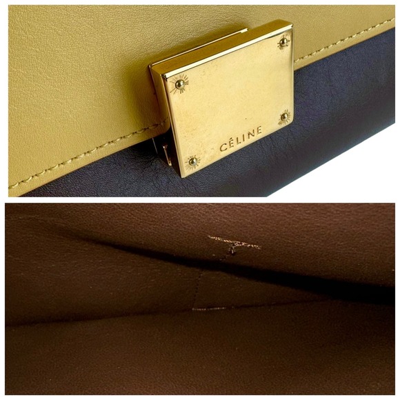 Celine Trapeze Tricolor 2-Way Bag - Picture 9 of 9